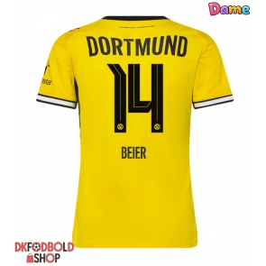 Borussia Dortmund Maximilian Beier #14 Hjemmebanetrøje Dame 2026-27 Kort ærmer